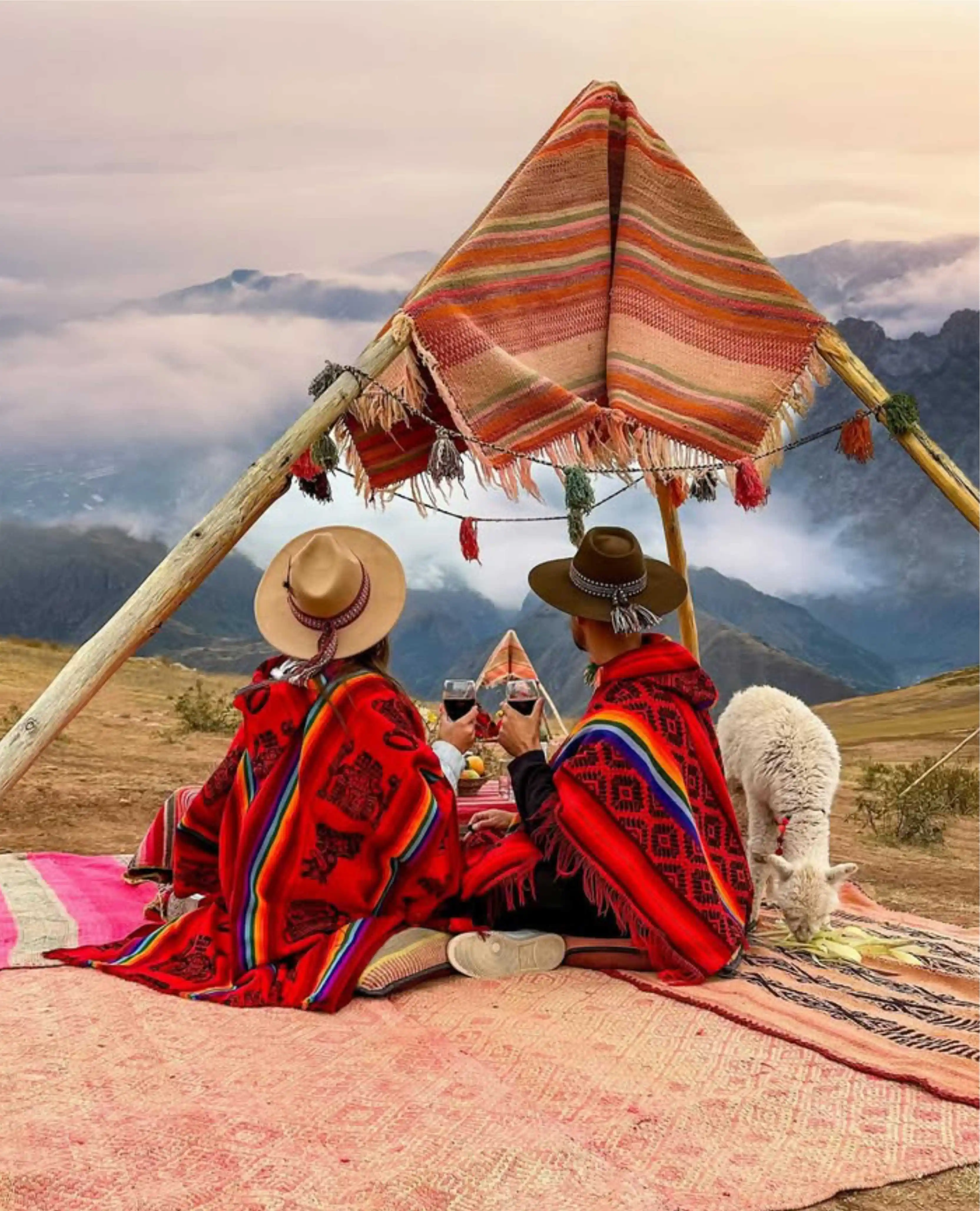 PICNIC CON LLAMAS EN MARAS